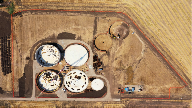 Biométhane avancé à Candela (Pouilles)